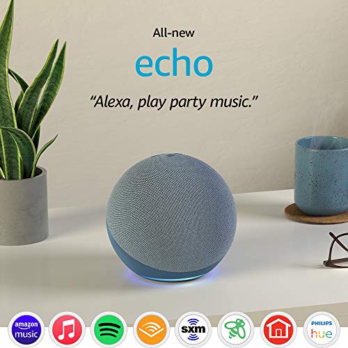 Echo (4th Gen) | Premium sound, smart hub, Alexa