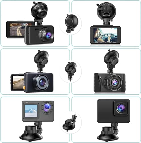Universal Suction Cup Dash Cam Mount for ROVE R2-4K