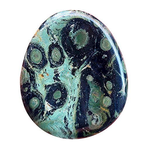 Fekuar Natural Kambaba Jasper Crystal Thumb Worry Stone