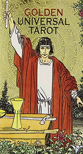 Universal Tarot Deck in Stunning Golden Design