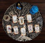 Indian Tree of Life Altar Cloth Tapestry - Tarot Tablecover