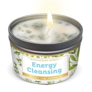 101 Manifestation & Cleansing Sage Candle | Organic & Natural