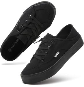 Hash Bubbie Women's Non-Slip Canvas Slip-Ons