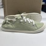 Time & Tru Women's Slip-On Sage Foam Sneakers