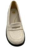 Bzees Women's Gamma Washable Beige Slip-Ons