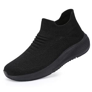 Women's Lightweight Breathable Slip-On Walking Sneakers