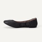 Amazon Essentials Women's Black Slip-On Ballet Flats