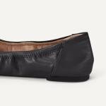 Amazon Essentials Women's Black Slip-On Ballet Flats