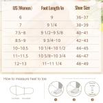 Cozy Memory Foam Slippers for Women, Chestnut