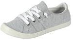 Forever Link Women's Light Grey Slip-On Sneakers