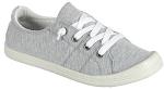 Forever Link Women's Light Grey Slip-On Sneakers