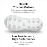 Skechers Women's Bright Sky White/Silver Sneakers