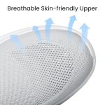 Women's Light Grey Slip-On Athletic Sneakers Size 7.5