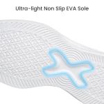 Women's Light Grey Slip-On Athletic Sneakers Size 7.5