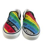 Vans Women's Rainbow Slip-On Sneakers 6.5