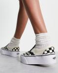 Vans Classic Slip-On Stackform Checkerboard Sneakers