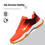 Women’s Comfortable Red Pickleball Tennis Shoes 8.5