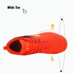 Women’s Comfortable Red Pickleball Tennis Shoes 8.5