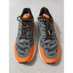 Charly Men's Trail Running Shoes Gray/Orange 11.5