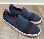 Rothy's Women's Slip-On Sneakers Navy Stripe US 8