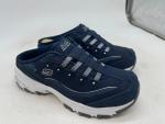 Skechers D'Lites Women's Navy Slip-On Comfort Sneakers