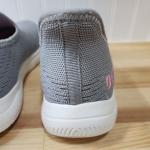 STQ Women’s Light Gray Slip-On Walking Sneakers