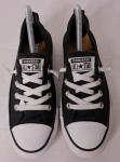 Converse All Star Women's Black/White Slip-On Sneakers