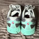 New Balance Gray Mint Women's Running Sneakers