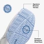 Sqairz XRZ Women's White/Light Blue Pickleball Shoes