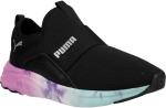 PUMA Women’s Black Softride Sophia Slip-On Sneakers