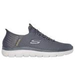 Skechers Men's Charcoal Hands-Free Slip-In Sneakers