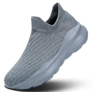 AONEREALRUN Men's Comfortable Slip-On Athletic Sneakers