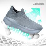 AONEREALRUN Men's Comfortable Slip-On Athletic Sneakers