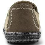 Vilocy Men's Slip-On Canvas Deck Shoes Tan