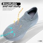 AONEREALRUN Men's Comfortable Slip-On Athletic Sneakers