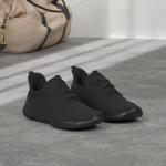 Men's Lightweight Slip-On Running Sneakers - All Black