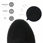 Men's Lightweight Slip-On Running Sneakers - All Black