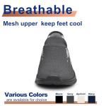 Men's Lightweight Breathable Slip-On Walking Sneakers