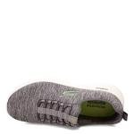 Skechers Grey/Lime Gowalk Flex Slip-on Sneakers