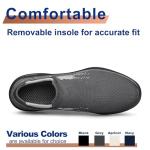 Men's Lightweight Breathable Slip-On Walking Sneakers