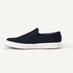 Amazon Essentials Men's Navy/White Slip-on Sneakers