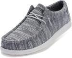 WHITIN Men's Casual Slip-On Deck Sneakers Size 10