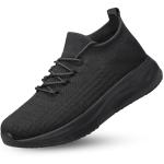 Men's Lightweight Slip-On Breathable Sneakers - Black 10.5