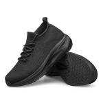 Men's Lightweight Slip-On Breathable Sneakers - Black 10.5