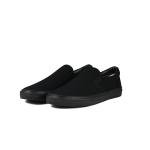 Hello Basics Men's Black Slip-On Canvas Sneakers