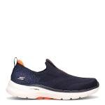 Skechers Gowalk 6 Slip-On Walking Shoe - Navy/Orange