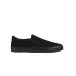 Hello Basics Men's Black Slip-On Canvas Sneakers