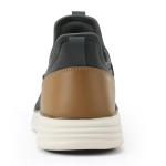 VILOCY Men's Grey Slip-On Casual Dress Sneakers