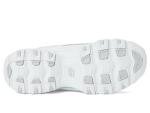 Skechers Women's D'Lites Hands-Free Slip-Ins, White/Silver