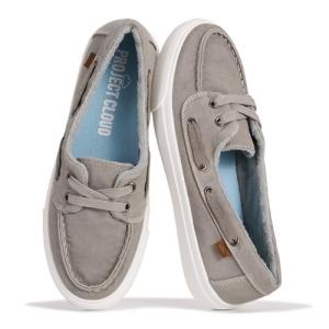 Women's Cloud Canvas Slip-On Sneakers - Lightweight